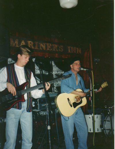 Paul Crawford and Steve at The Yorktown Pub